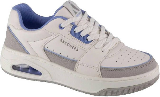Skechers Uno Court Courted Style Dames Sneakers Gebroken Wit - Foto 2