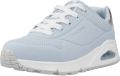 Skechers Uno Gen1 Shimmer Away Meisjes Sneakers Blauw - Blauw