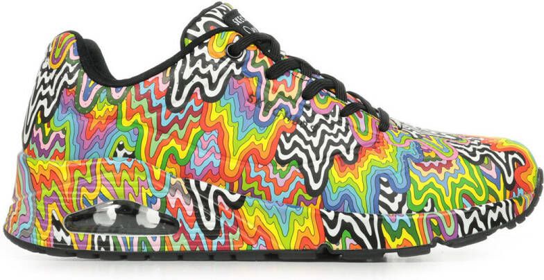 Skechers Sneakers UNO-INFINITE DRIP JEN STARK Vrijetijdsschoen lage schoen veterschoen met luchtkussen-demping - Foto 5