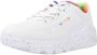 Skechers Uno Lite Rainbow Speckle 310456L-WMLT voor meisje Wit Sneakers Sportschoenen - Thumbnail 3