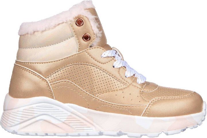 Skechers Kids UNO LITE CAMO DAZZLE sneakerlaarzen 310485L GDPK roze goud - Foto 2
