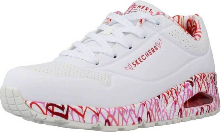 Skechers Sneakers UNO LOVING LOVE Vrijetijdsschoen lage schoen veterschoen met luchtkamerzool - Foto 6