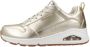 Skechers Sneakers Uno Metallixs Wedge sneakers plateausneakers veterschoenen met Skech-Air - Thumbnail 5