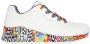 Skechers Jen Stark: Uno Mini Drip Sneakers Laag Wit - Thumbnail 11