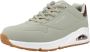 Skechers Uno Shimmer Away dames sneakers groen Extra comfort Memory Foam - Thumbnail 3