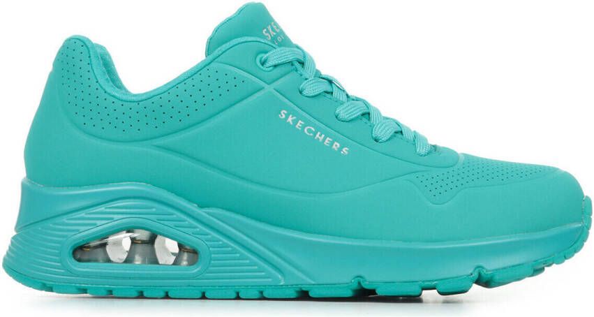 Skechers Sneakers met sleehak Uno Stand on Air met fijne perforatie vrijetijdsschoen lage schoen veterschoen - Foto 11