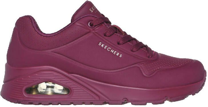 Skechers Sneakers UNO-STAND ON AIR in monochrome look vrijetijdsschoen lage schoen veterschoen