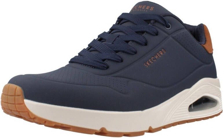 Skechers Sneakers UNO-SUITED ON AIR vrijetijdsschoen lage schoen veterschoen met modieuze sleehak - Foto 14