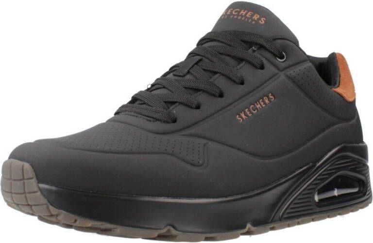Skechers Air-Cooled Memory Foam Jogging Sneaker Black Heren - Foto 14