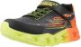 Skechers S Lights Vortex 2.0 Quantroid sneakers Zwart - Thumbnail 6