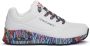 Skechers Sneakers Uno Plateausneaker veterschoen met sleehak - Thumbnail 3
