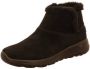 Skechers On The Go Joy Bundle Up 15501-BBK Vrouwen Zwart Laarzen - Thumbnail 2