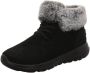 Skechers On The Go Joy Plush Dreams 144042 BKGY Vrouwen Zwart Schoenen Sneeuw laarzen - Thumbnail 5