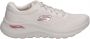 Skechers Comfortabele Arch Fit Natuurlijke Mesh Sneaker Beige Dames - Thumbnail 20