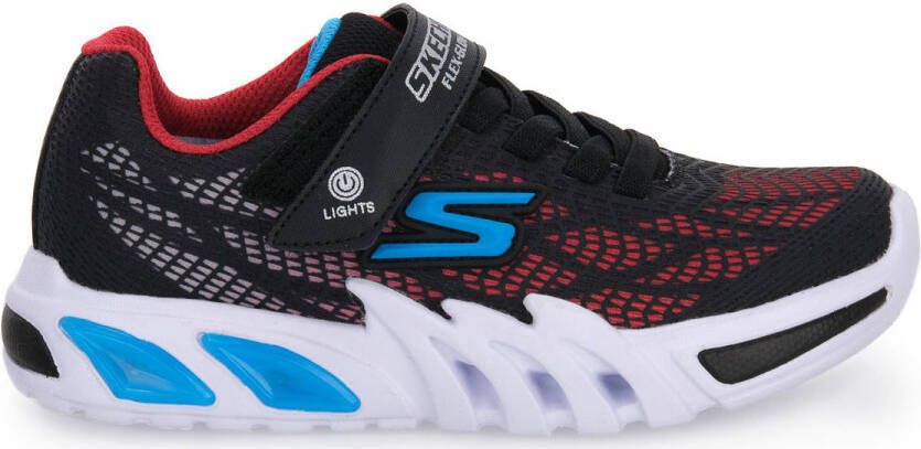 Skechers S Lights Flex Glow Elite VORLO kindersneaker schoenen LED 400137L BKRB - Foto 7