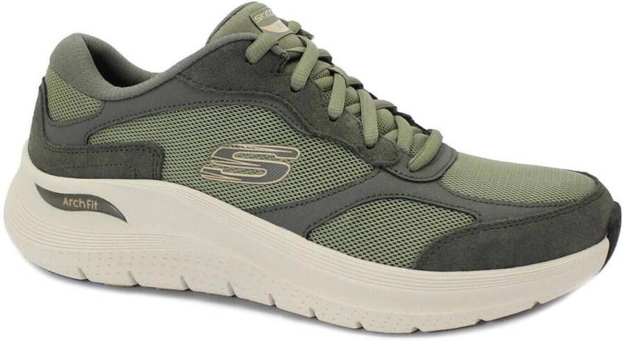 Skechers Arch Fit 2.0 The Keep Heren Sneakers Olijfgroen - Foto 9