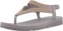 Skechers Meditation Vibrant Glow dames sandaal Taupe - Thumbnail 2