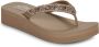Skechers Vinyasa Slippers Dames Bruin - Thumbnail 2