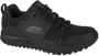 Skechers Waterdichte Zwarte Sneakers Platte Zool Veters Black Heren - Thumbnail 11
