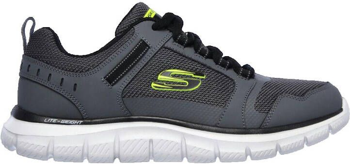 Skechers Sneakers TRACK-KNOCKHILL met gepolsterde binnenzool vrijetijdsschoen lage schoen veterschoen