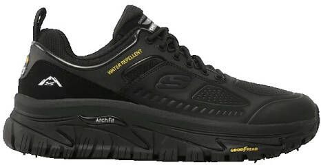 Skechers Relaxed-Fit: Arch Fit Road Walker Recon Heren Outdoor Sneakers Schoenens Zwart 237333-BBK
