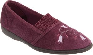 Sleepers Dames dames Inez Gusset Keelgordijn Slippers (Heide)
