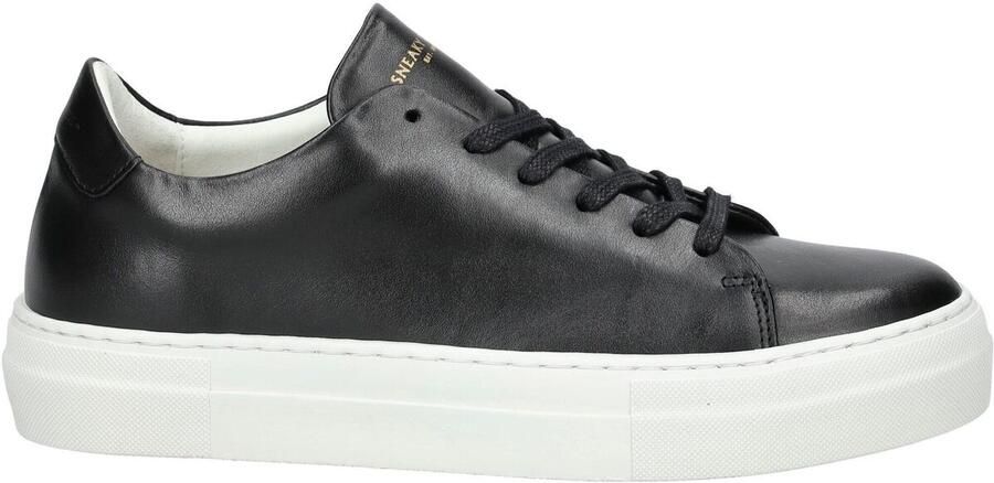 Sneaky Steve Elegante Leren Sneaker Black Dames