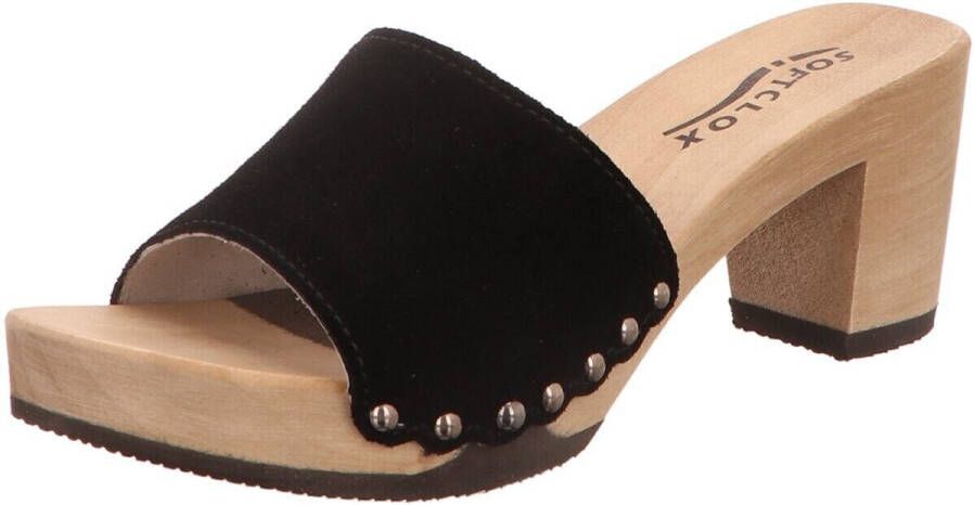 Softclox Dames slippers zwart