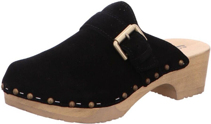 Softclox Dames slippers zwart