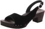 Softclox S3575 Konny Cashmere Damesschoenen sandalen 07-Zwart - Thumbnail 2