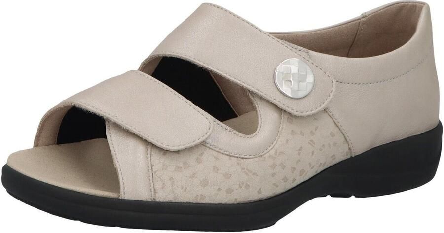 Solidus Solid Dames zandkleur sandalen - Foto 2
