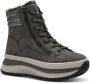 S.Oliver Grijze Casual Gesloten Enkellaarsjes Gray Dames - Thumbnail 6