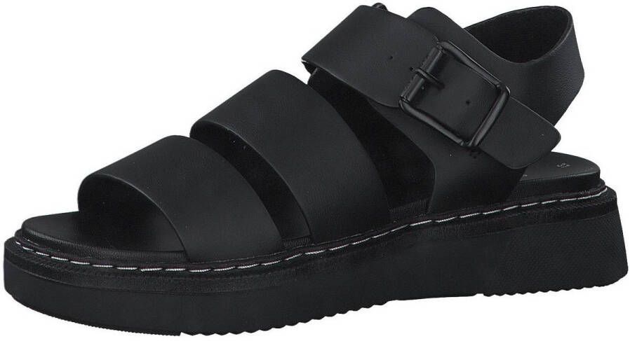 S.Oliver Sandalen zwart Synthetisch - Foto 4