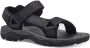 S.Oliver Zwarte Casual Open Platte Sandalen Black Heren - Thumbnail 3