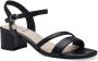 S.Oliver Elegante Zwarte Platte Sandalen Vrouwen Black Dames - Thumbnail 10