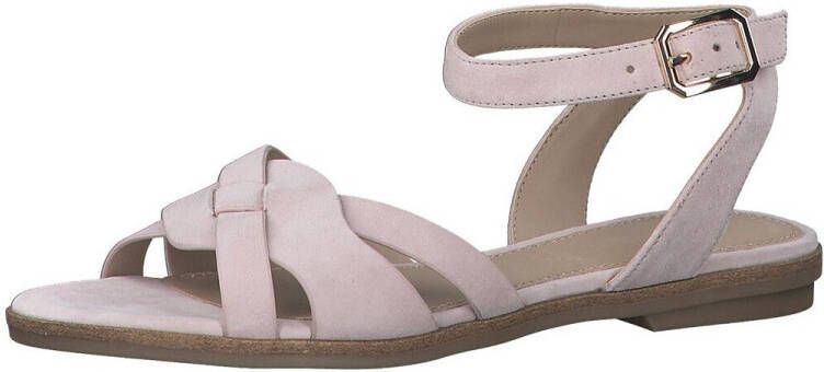 S.Oliver Sandalen Ledersandale Mit Soft Foam
