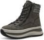 S.Oliver Grijze Casual Gesloten Enkellaarsjes Gray Dames - Thumbnail 2