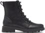 Sorel Zwarte Lennox Enkellaarzen Black Dames - Thumbnail 2