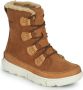 SOREL Cognac Vachtlaarzen Explorer Ii Joan Faux Fur Wp - Thumbnail 3