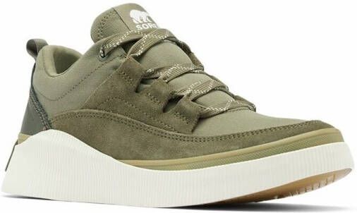 Sorel Women's Out n About IV Low Sneaker WP Sneakers olijfgroen