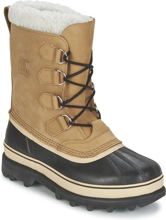 Sorel Caribou Veterboots Laarzen Met Veters Heren Camel + - Foto 6