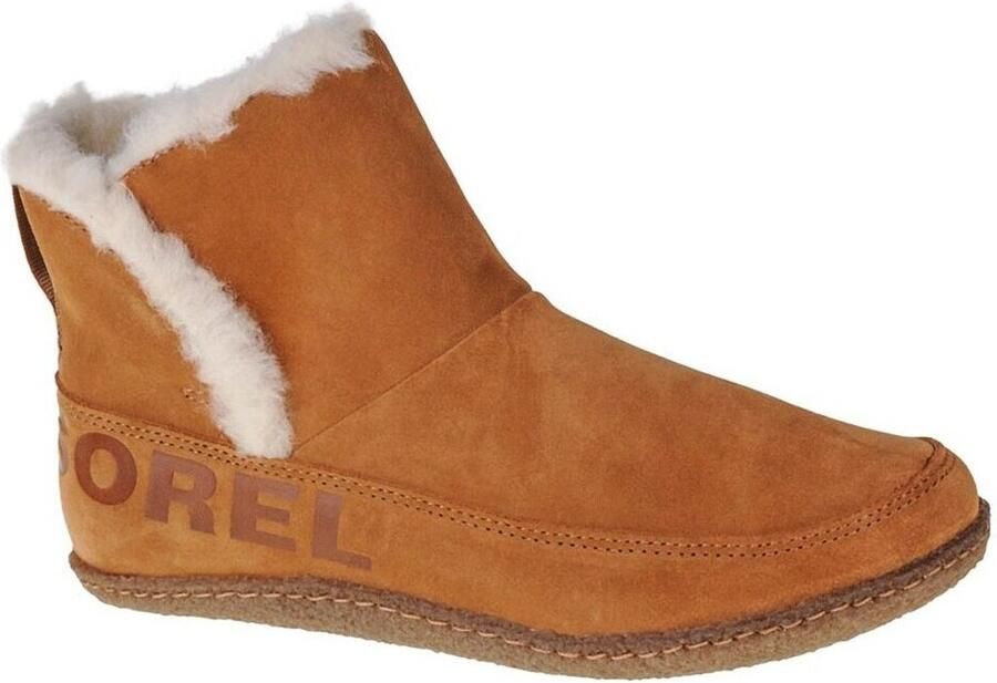 Sorel NAKISKA BOOTIE Dames Sloffen Camel Brown Natural - Foto 4