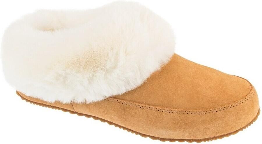 Sorel Go Coffee Run Vrouwen Beige Pantoffels