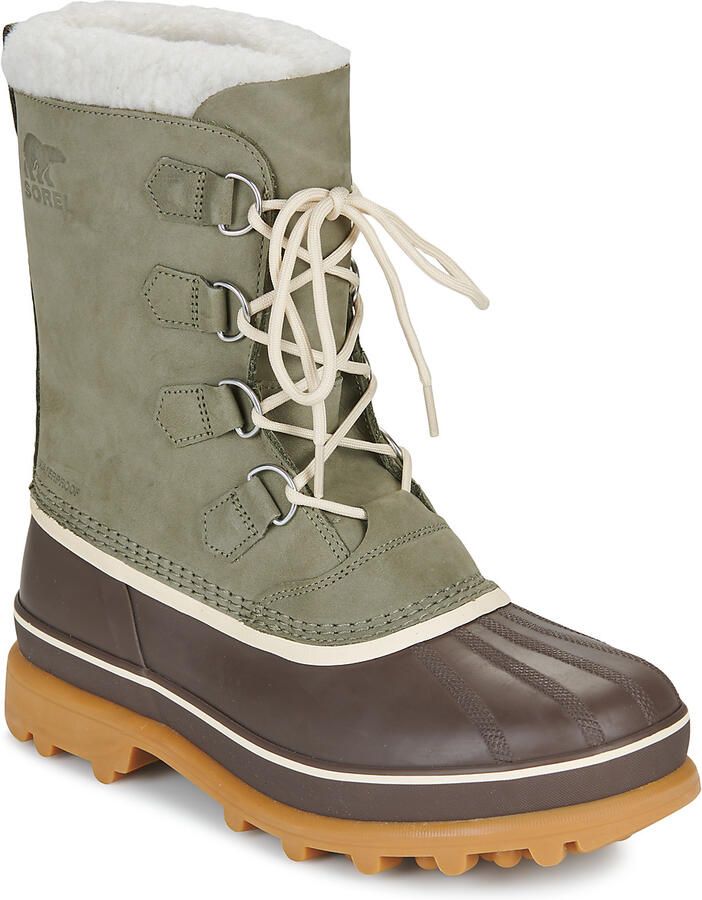 Sorel Caribou WP stone green Nubuck Unisex - Foto 4
