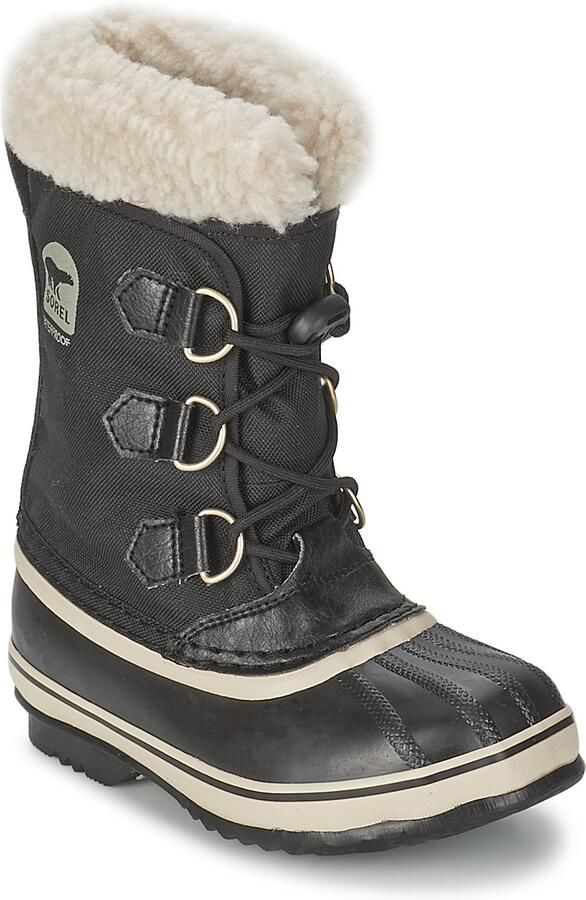 Sorel Yoot PAC Nylon Youth Laars Junior Zwart
