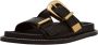 Steve Madden Slippers met doornsluiting en labeldetail model 'ARCH' - Thumbnail 3