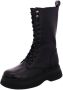 Steve Madden Chunky Zwarte Veterschoenen Black Dames - Thumbnail 3