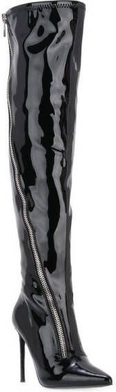 Steve Madden Zwarte Vindicate Laarzen Zwart Dames - Foto 1