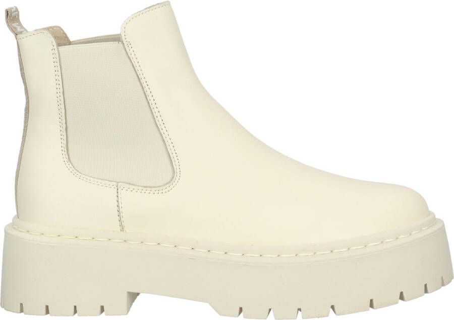 Steve Madden Veerly Boots Bone Suède en Leren Enkellaarzen Beige Dames - Foto 3