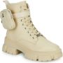 STEVE MADDEN Tanker-P Bootie Beige Nylon Veterboots Dames - Thumbnail 4